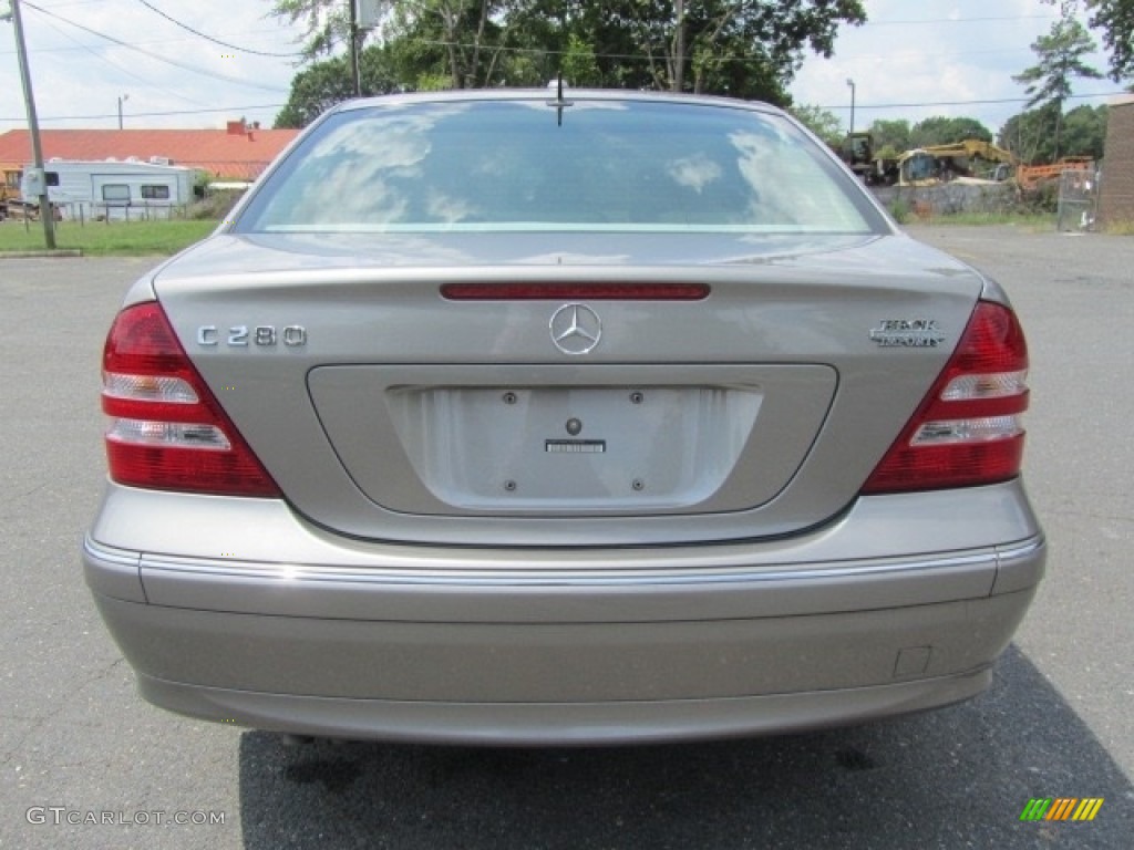 2007 C 280 Luxury - Pewter Metallic / Stone photo #9