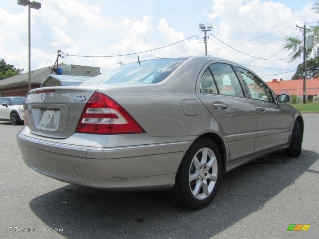 2007 C 280 Luxury - Pewter Metallic / Stone photo #10