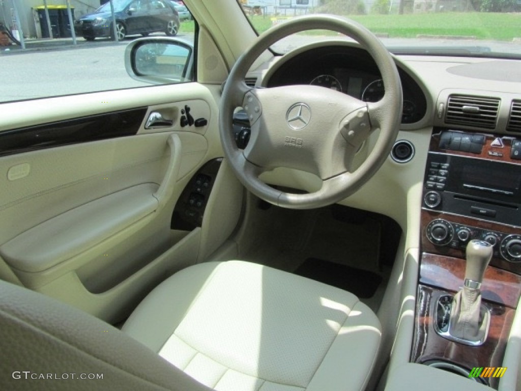 2007 C 280 Luxury - Pewter Metallic / Stone photo #11