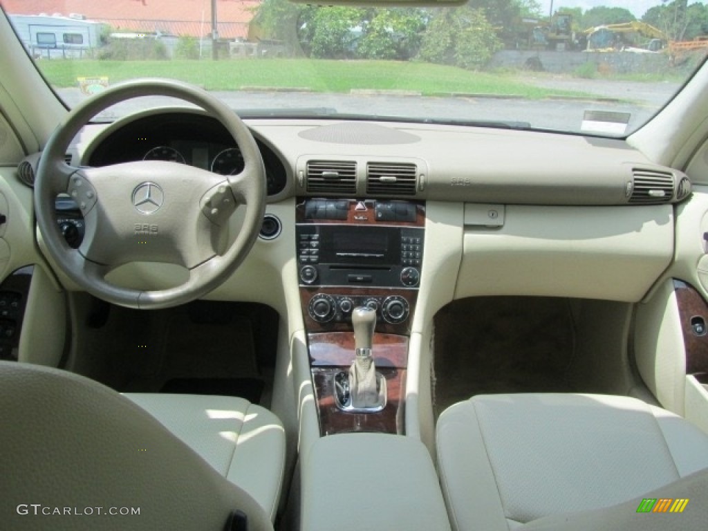 2007 C 280 Luxury - Pewter Metallic / Stone photo #12