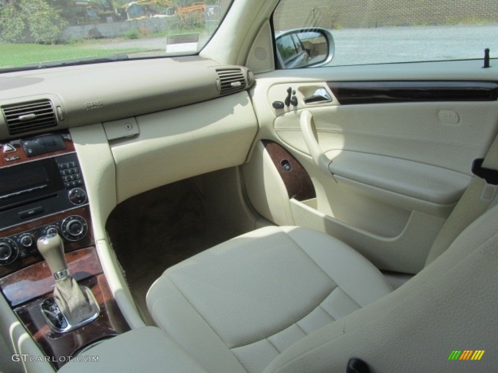 2007 C 280 Luxury - Pewter Metallic / Stone photo #13