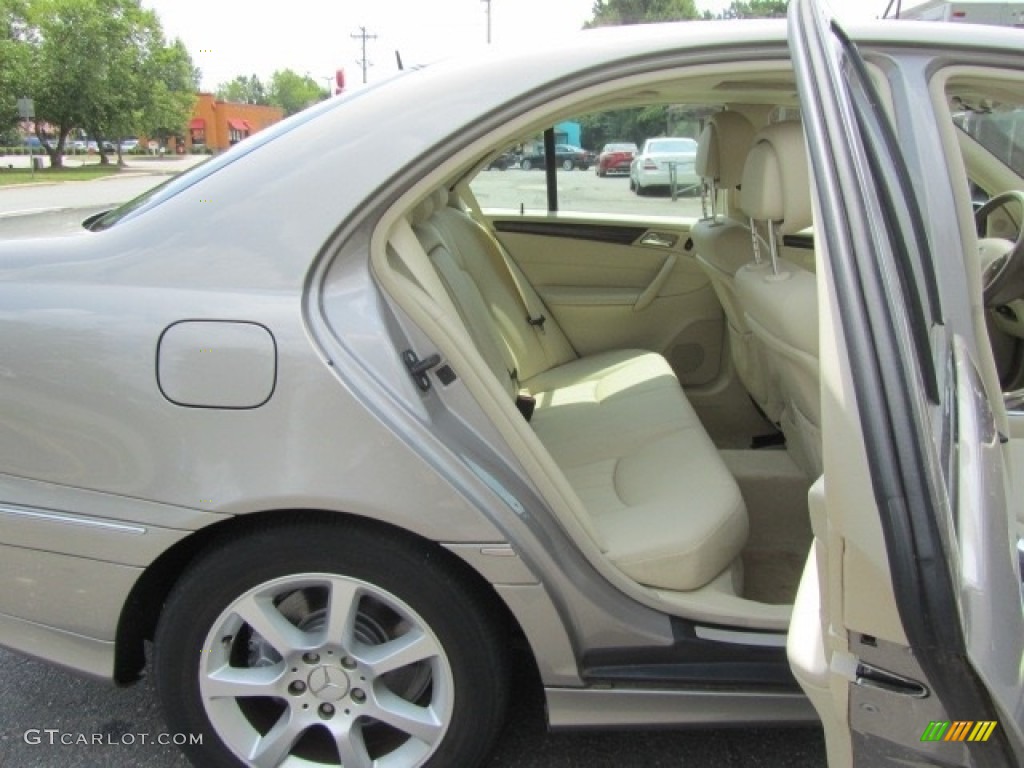 2007 C 280 Luxury - Pewter Metallic / Stone photo #24