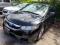 Crystal Black Pearl 2009 Honda Civic EX Sedan