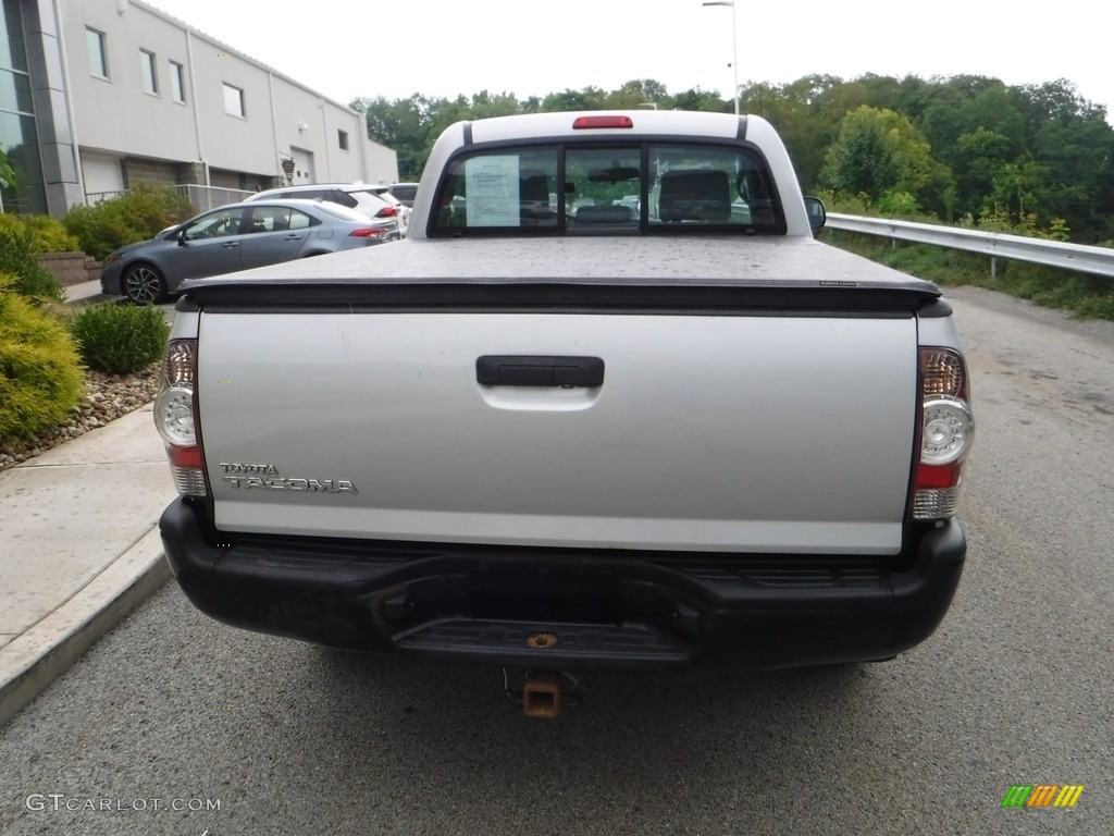 2009 Tacoma Regular Cab 4x4 - Silver Streak Mica / Graphite Gray photo #12
