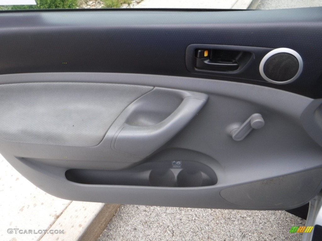 2009 Tacoma Regular Cab 4x4 - Silver Streak Mica / Graphite Gray photo #16