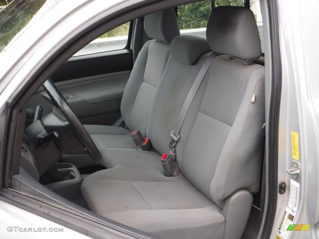 2009 Tacoma Regular Cab 4x4 - Silver Streak Mica / Graphite Gray photo #18