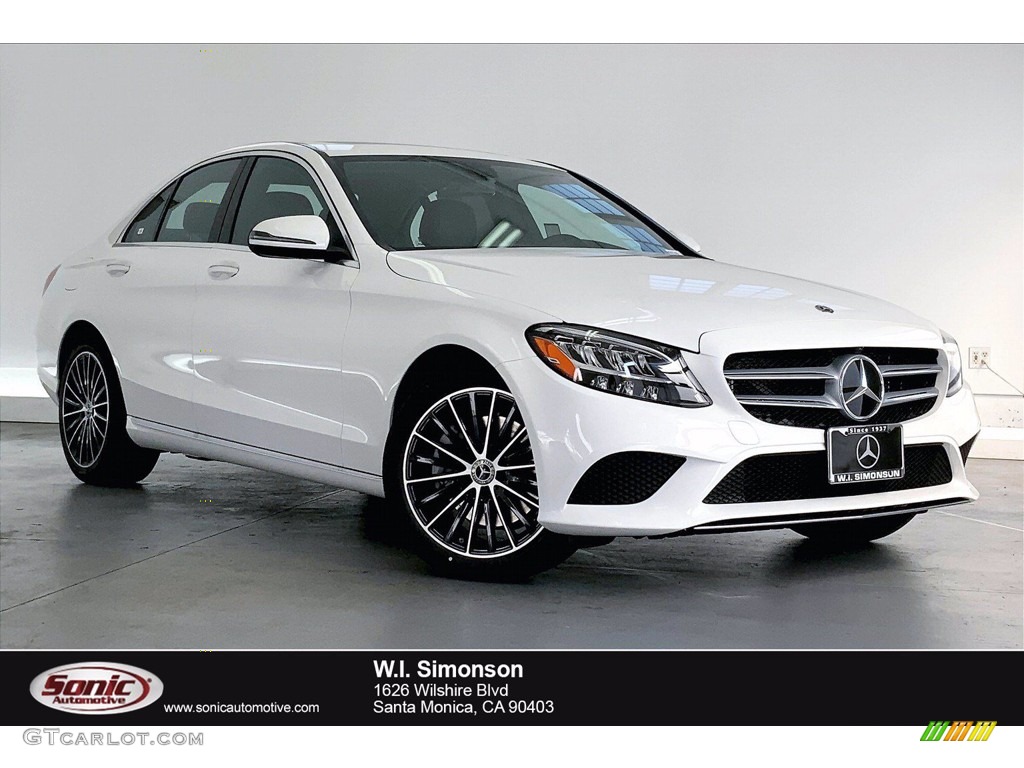 Polar White Mercedes-Benz C