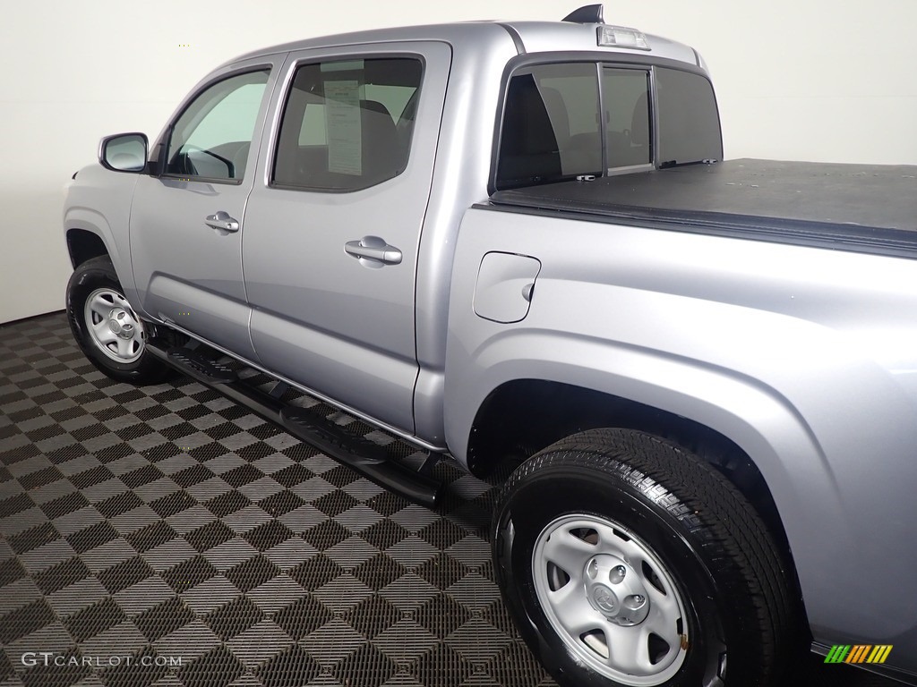 2020 Tacoma SR Double Cab 4x4 - Silver Sky Metallic / Cement photo #17