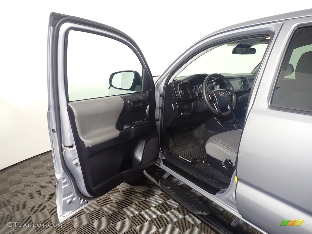 2020 Tacoma SR Double Cab 4x4 - Silver Sky Metallic / Cement photo #19