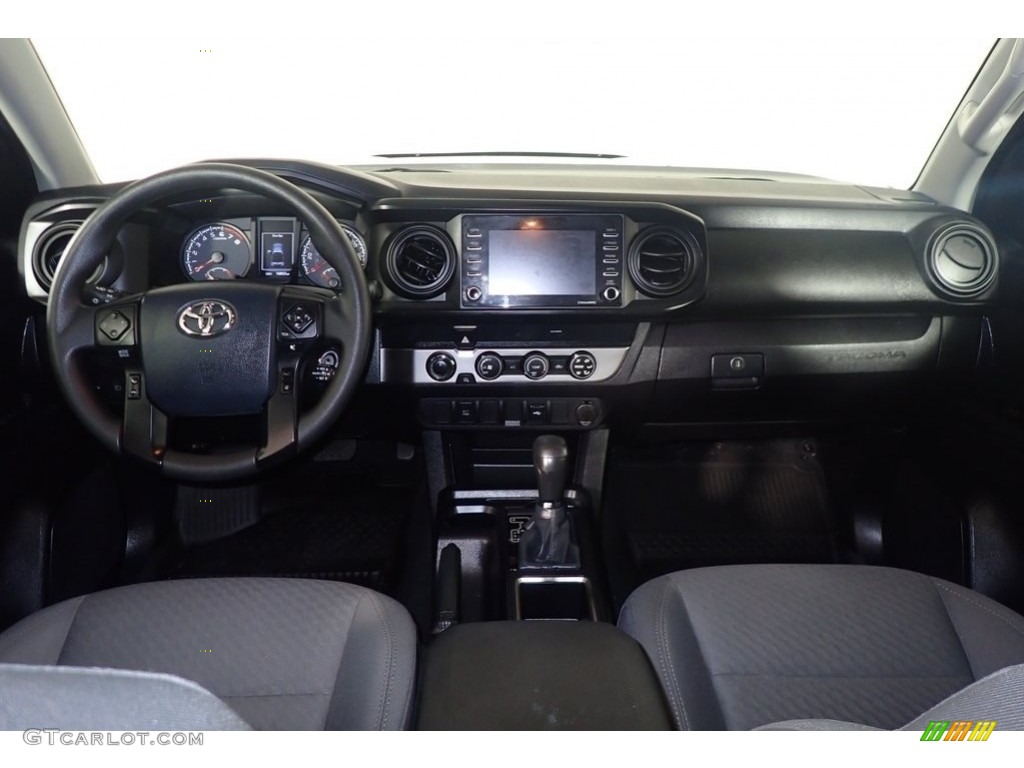 2020 Tacoma SR Double Cab 4x4 - Silver Sky Metallic / Cement photo #23