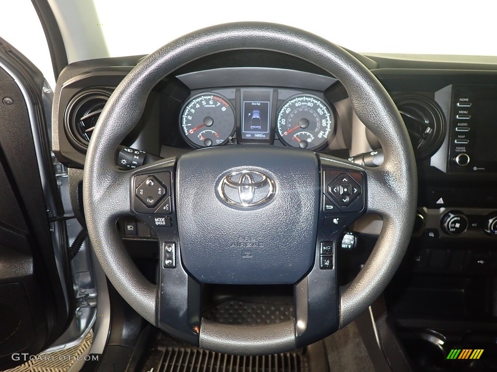 2020 Tacoma SR Double Cab 4x4 - Silver Sky Metallic / Cement photo #26