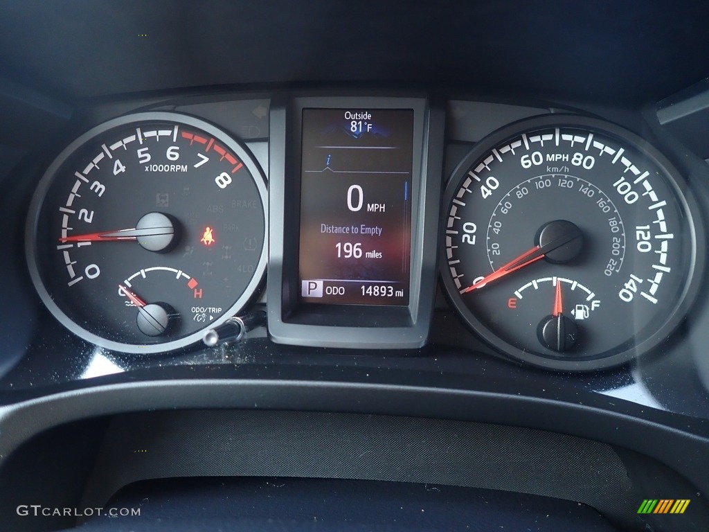 2020 Tacoma SR Double Cab 4x4 - Silver Sky Metallic / Cement photo #27