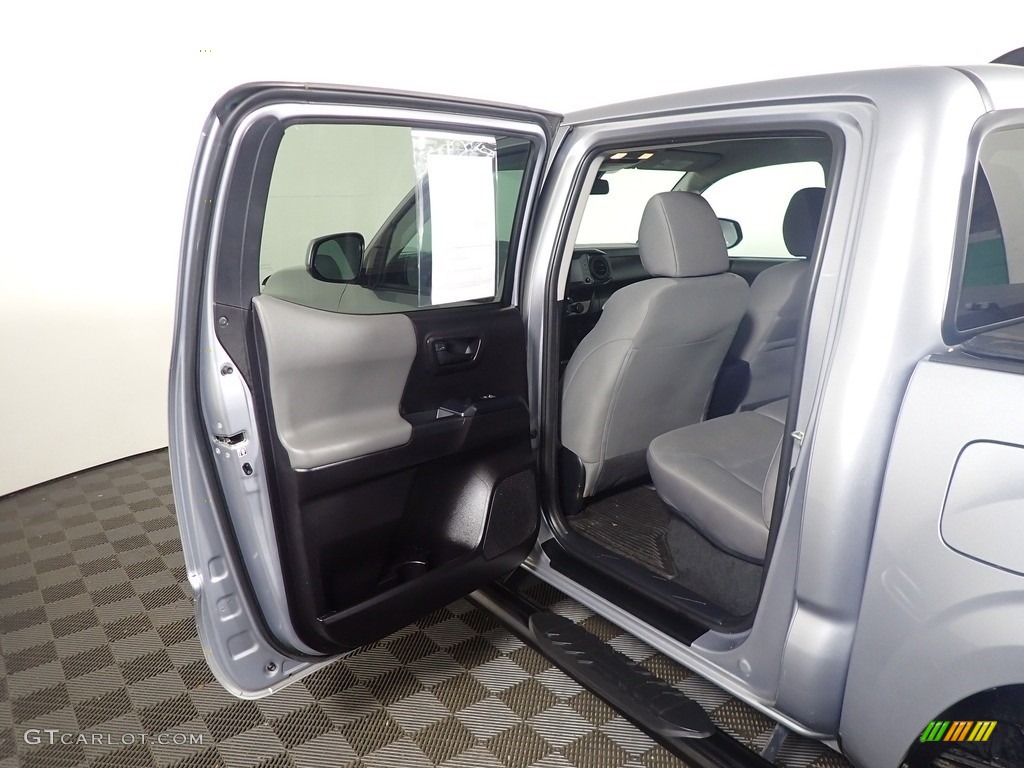 2020 Tacoma SR Double Cab 4x4 - Silver Sky Metallic / Cement photo #34