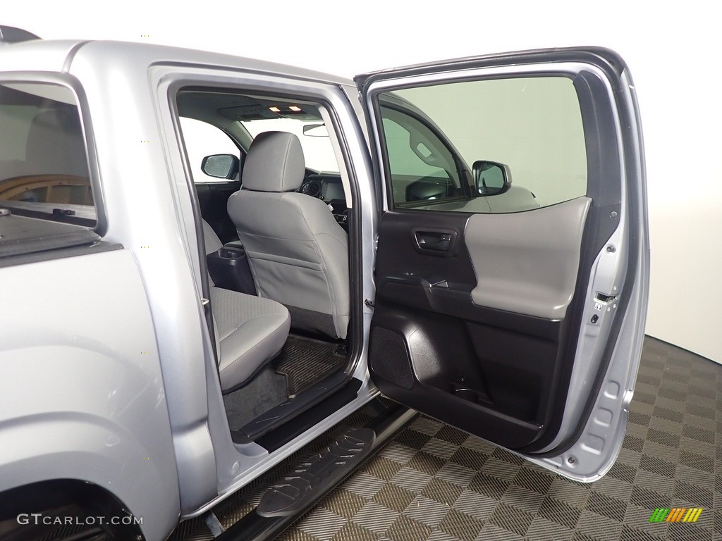 2020 Tacoma SR Double Cab 4x4 - Silver Sky Metallic / Cement photo #36