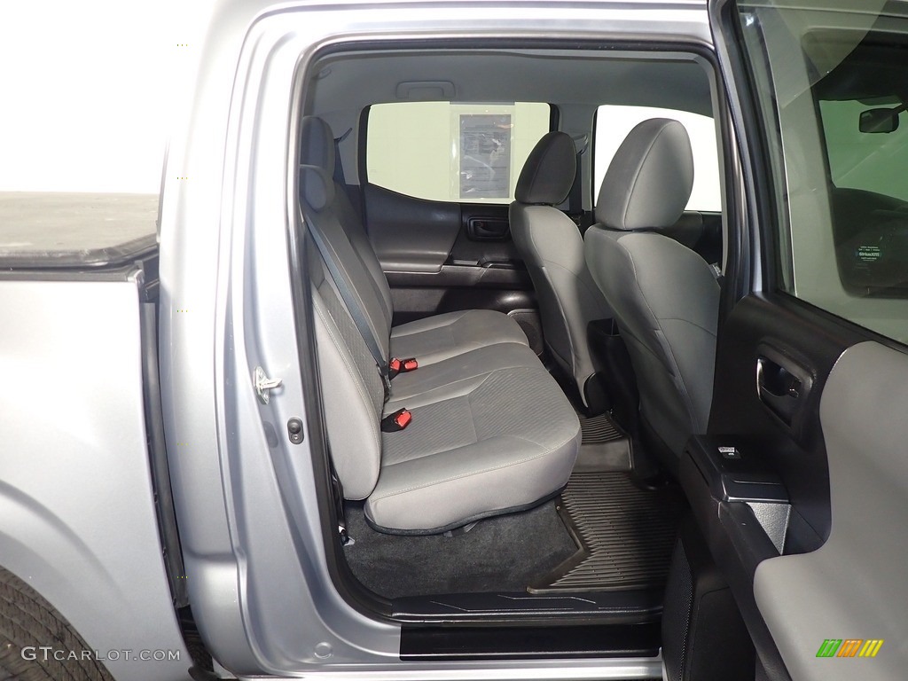 2020 Tacoma SR Double Cab 4x4 - Silver Sky Metallic / Cement photo #37