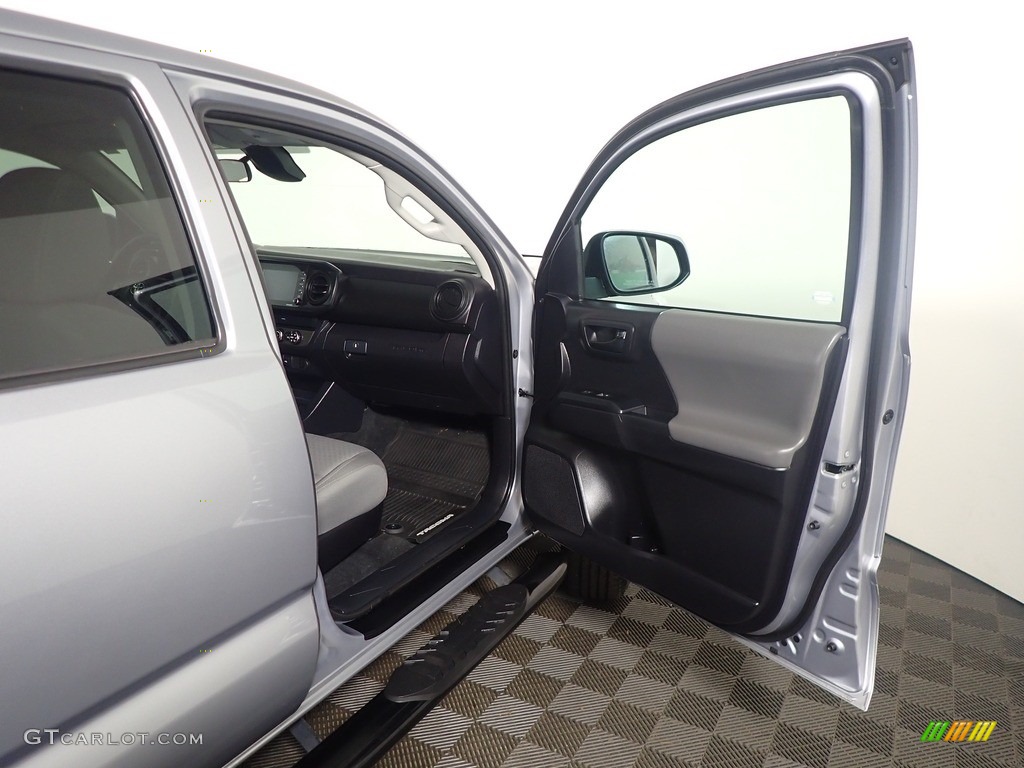 2020 Tacoma SR Double Cab 4x4 - Silver Sky Metallic / Cement photo #38