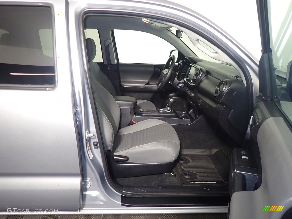 2020 Tacoma SR Double Cab 4x4 - Silver Sky Metallic / Cement photo #39