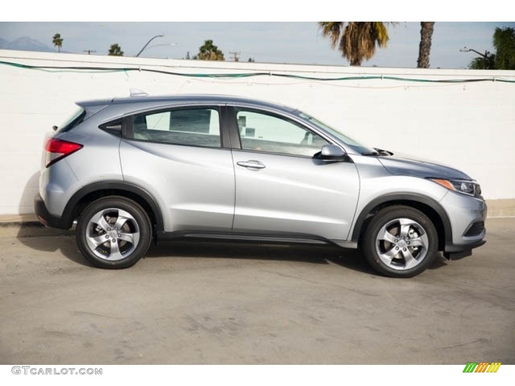Lunar Silver Metallic 2022 Honda HRV LX Exterior Photo 142643128