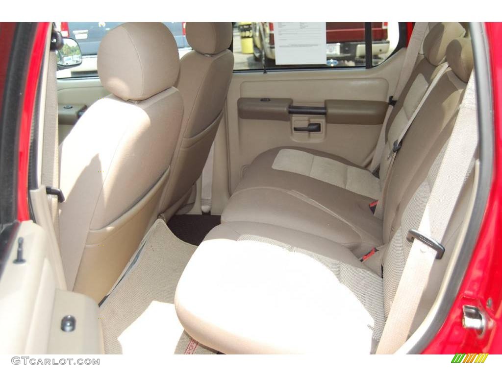 2005 Explorer Sport Trac XLT - Bright Red / Medium Dark Flint photo #6