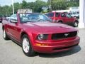 2005 Redfire Metallic Ford Mustang V6 Deluxe Convertible  photo #2