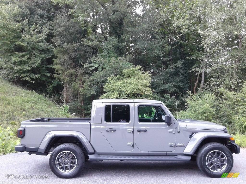 Sting-Gray 2021 Jeep Gladiator Overland 4x4 Exterior Photo #142645738