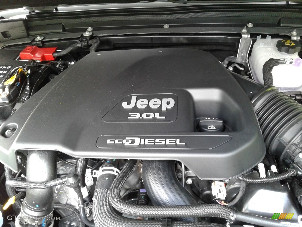 2021 Jeep Gladiator Overland 4x4 3.0 Liter DOHC 24-Valve VVT Turbo-Diesel V6 Engine Photo #142645894