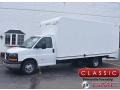 Summit White - Savana Cutaway 3500 Commercial Moving Truck Photo No. 1
