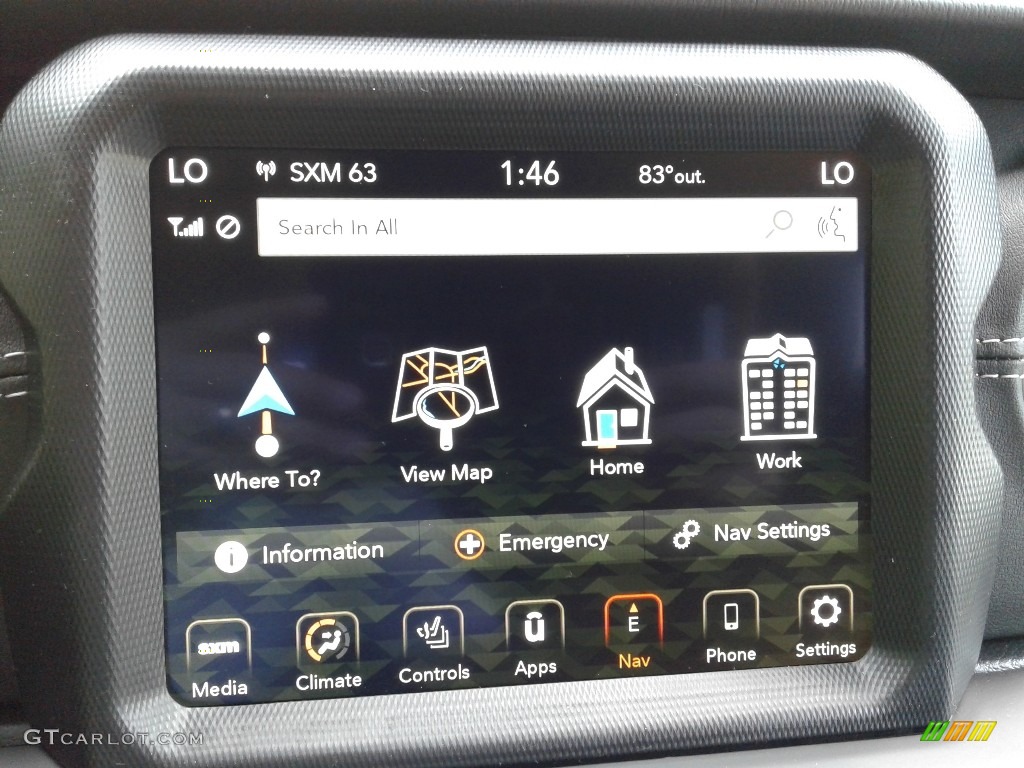 2021 Jeep Gladiator Overland 4x4 Controls Photo #142646272
