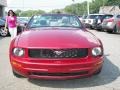 2005 Redfire Metallic Ford Mustang V6 Deluxe Convertible  photo #20