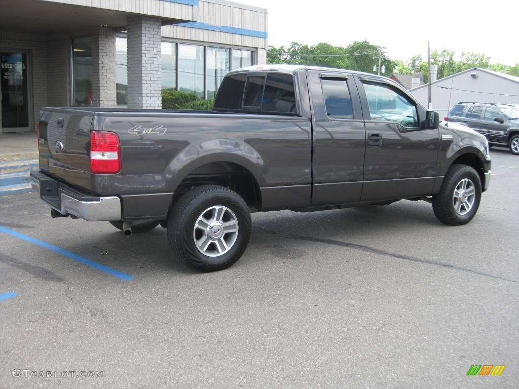 2006 F150 XLT SuperCab 4x4 - Dark Shadow Grey Metallic / Medium/Dark Flint photo #3
