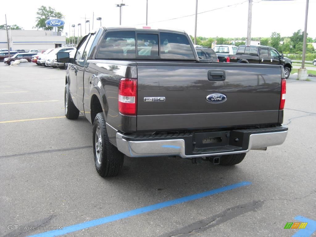 2006 F150 XLT SuperCab 4x4 - Dark Shadow Grey Metallic / Medium/Dark Flint photo #7