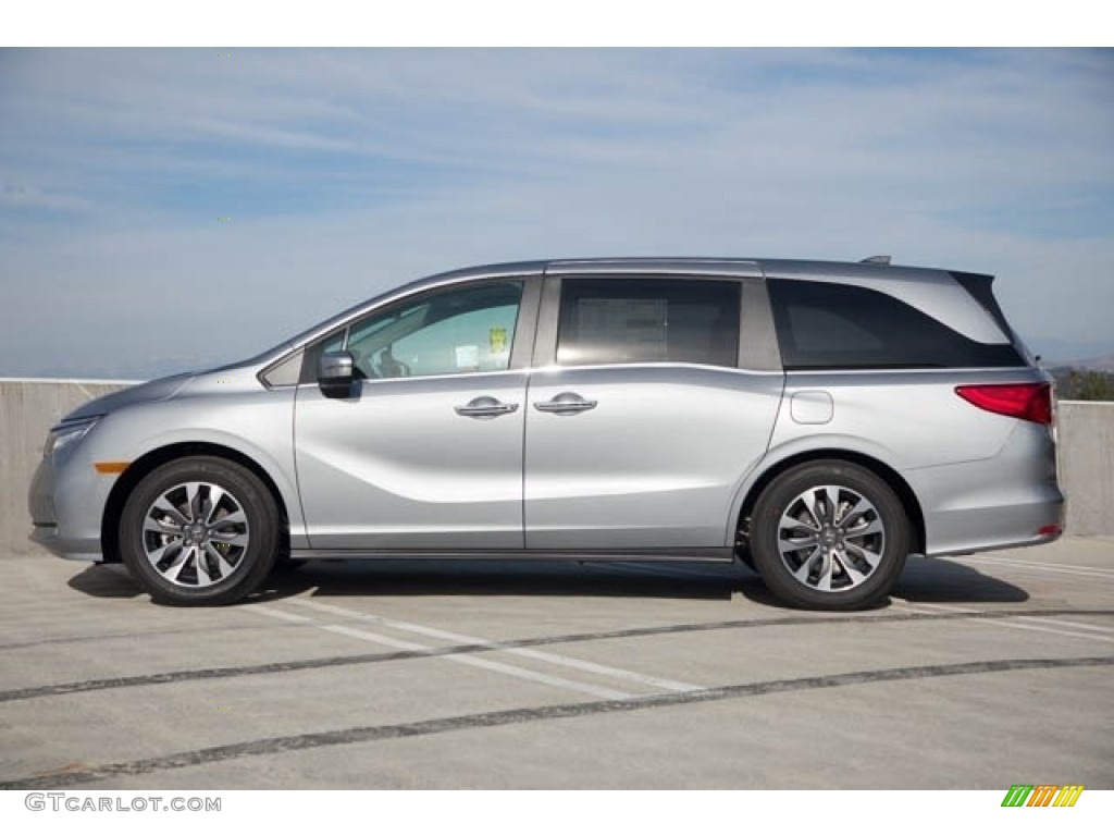 Lunar Silver Metallic 2022 Honda Odyssey EX-L Exterior Photo #142646926