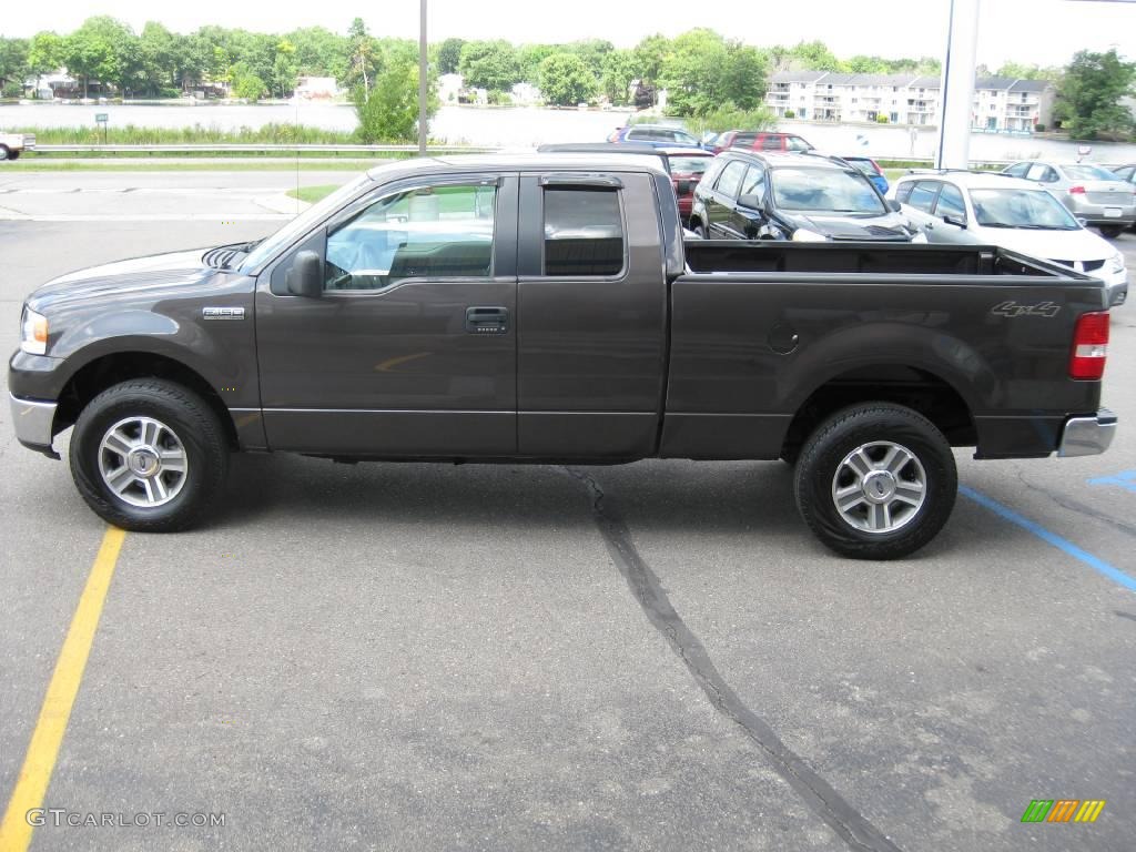 2006 F150 XLT SuperCab 4x4 - Dark Shadow Grey Metallic / Medium/Dark Flint photo #10