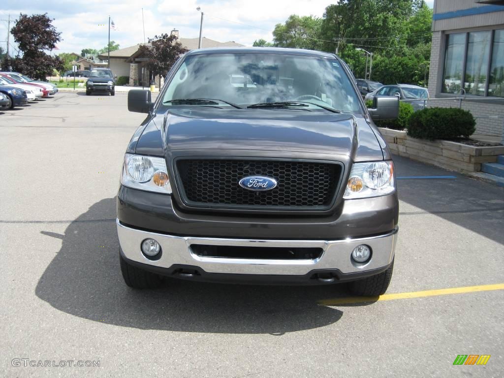2006 F150 XLT SuperCab 4x4 - Dark Shadow Grey Metallic / Medium/Dark Flint photo #13