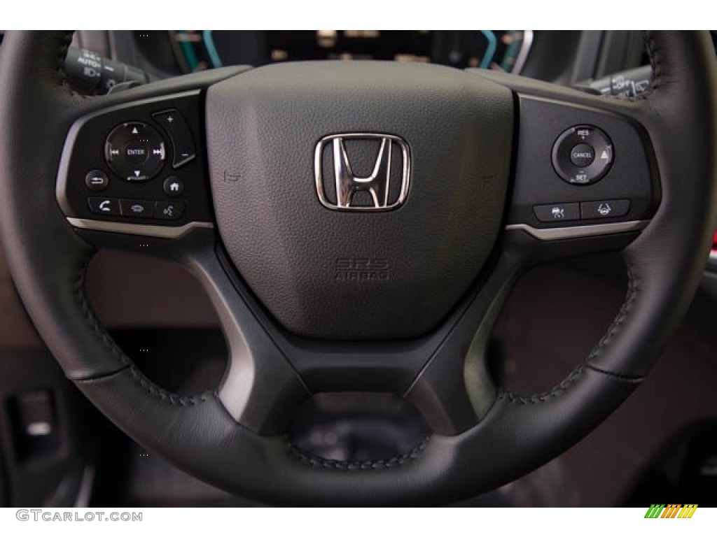 2022 Honda Odyssey EX-L Mocha Steering Wheel Photo #142647250