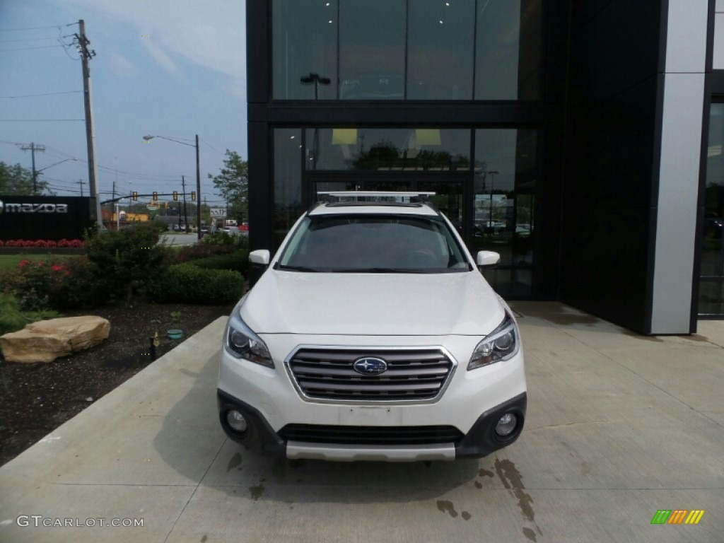 2017 Outback 2.5i Touring - Crystal White Pearl / Java Brown photo #1
