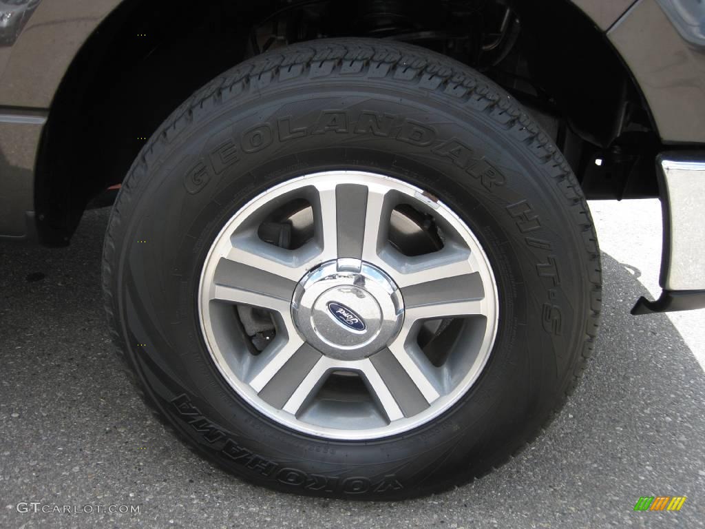 2006 F150 XLT SuperCab 4x4 - Dark Shadow Grey Metallic / Medium/Dark Flint photo #16