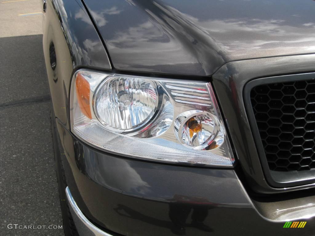 2006 F150 XLT SuperCab 4x4 - Dark Shadow Grey Metallic / Medium/Dark Flint photo #17