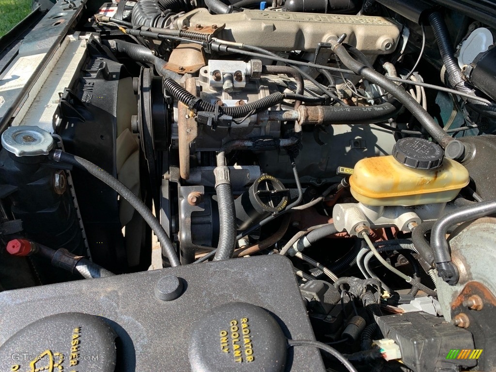 1990 Ford Bronco II XLT 4x4 Engine Photos