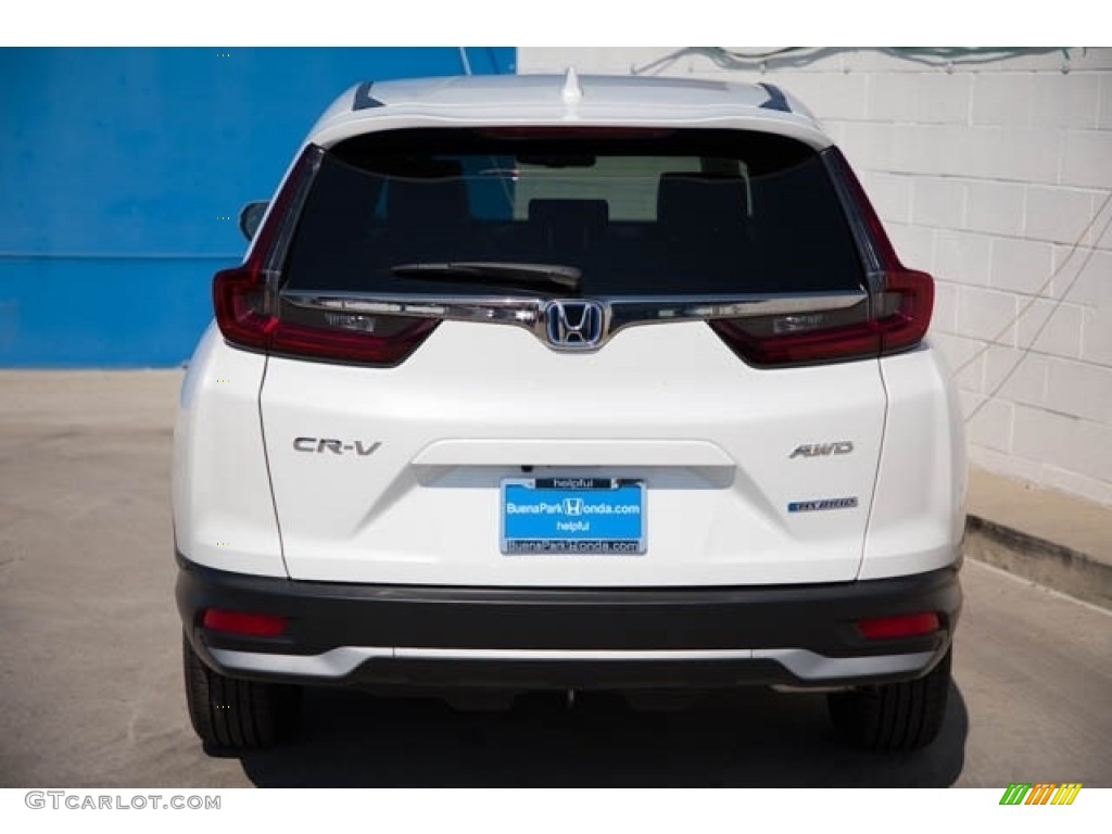 2021 CR-V EX-L AWD Hybrid - Platinum White Pearl / Ivory photo #5