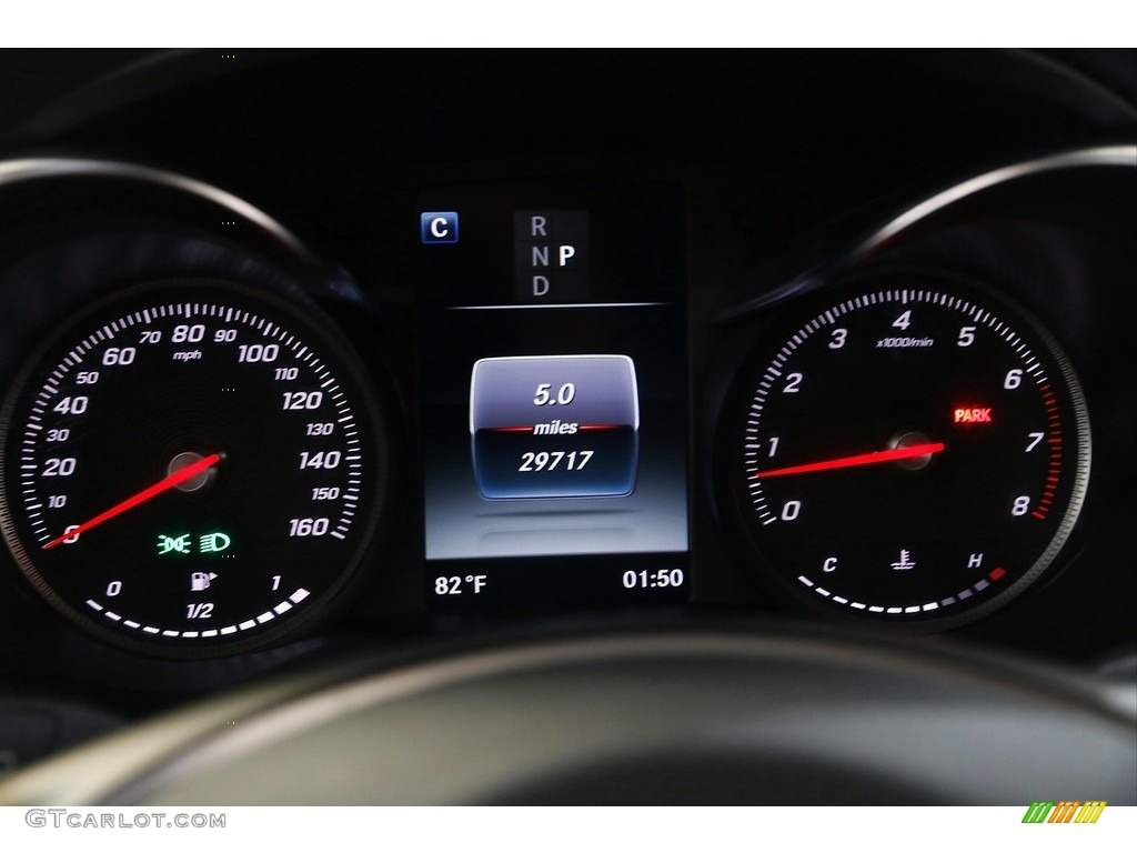 2019 GLC 300 4Matic - Mojave Silver Metallic / Black photo #9