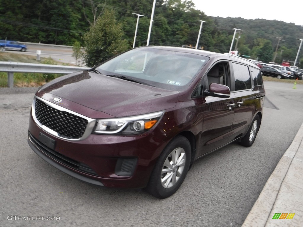 Venetian Red 2016 Kia Sedona LX Exterior Photo #142649008