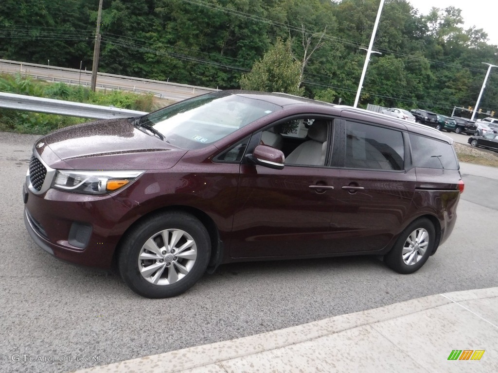 Venetian Red 2016 Kia Sedona LX Exterior Photo #142649032