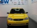 2006 Screaming Yellow Ford Focus ZX3 SES Hatchback  photo #8