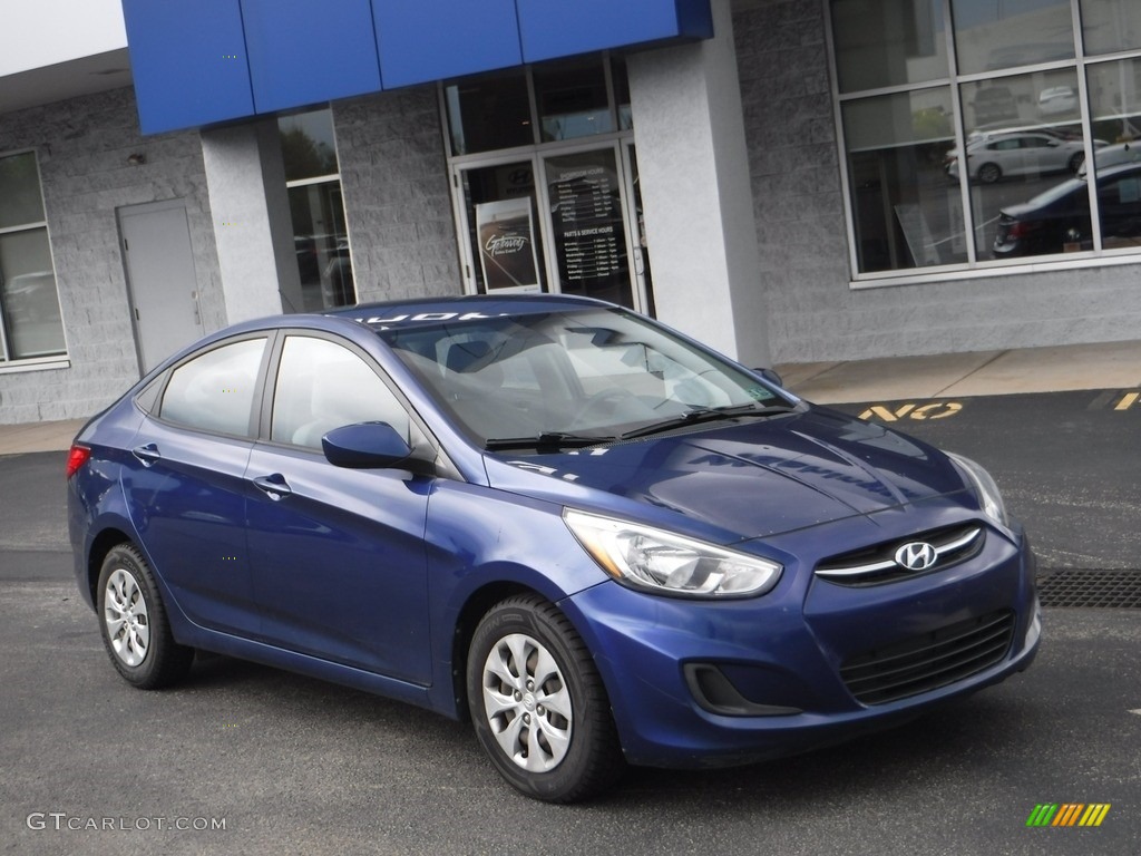 Pacific Blue 2015 Hyundai Accent GLS Exterior Photo #142649497
