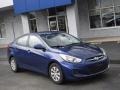 Pacific Blue 2015 Hyundai Accent GLS Exterior