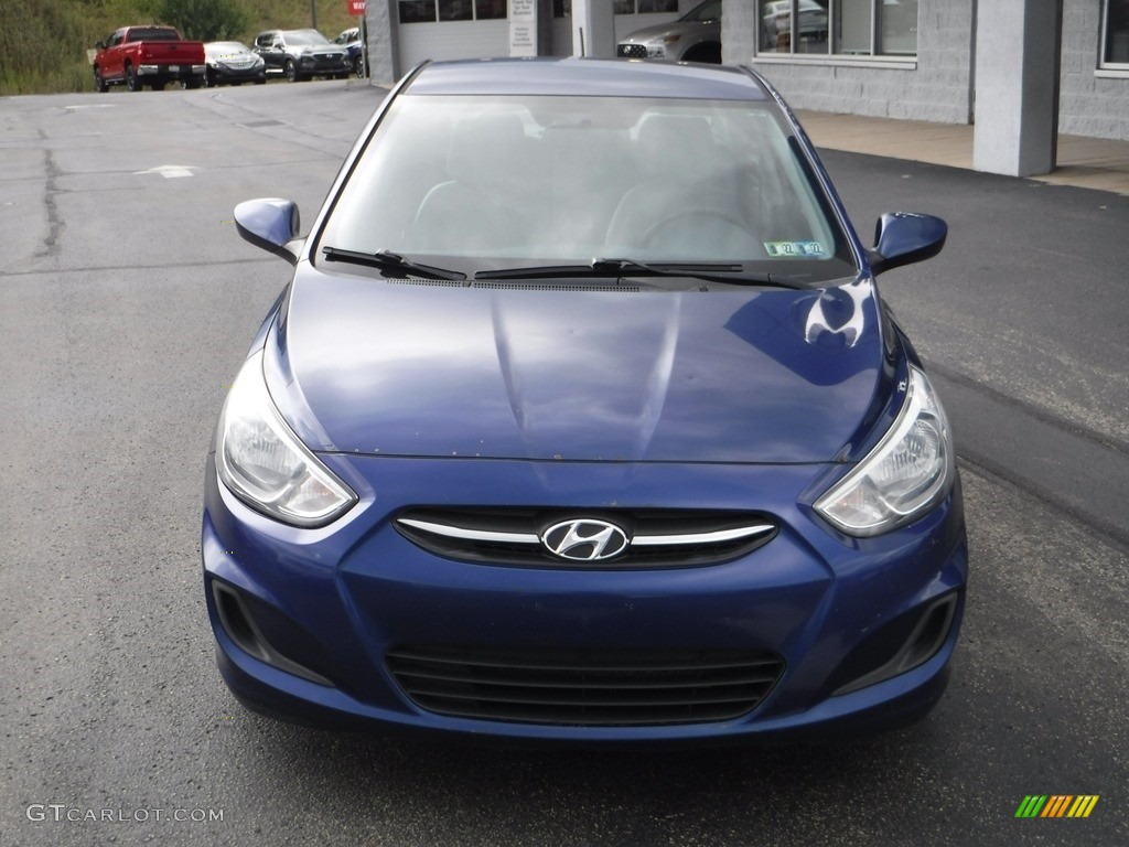 2015 Accent GLS - Pacific Blue / Gray photo #3