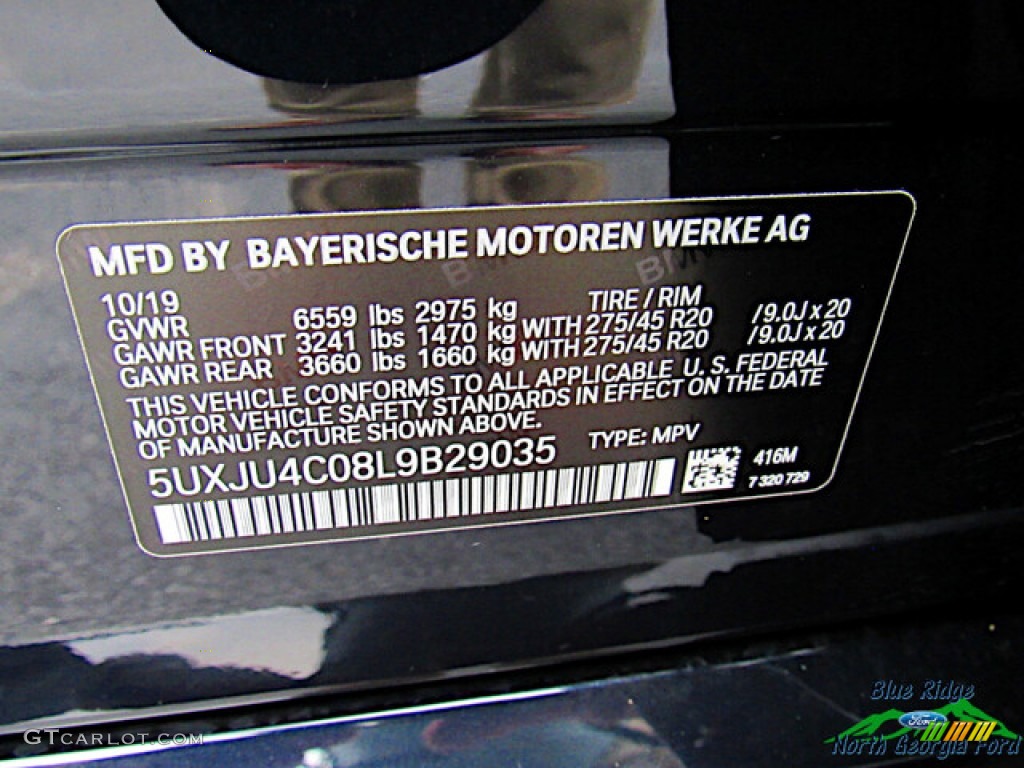 2020 X5 M50i - Carbon Black Metallic / Black photo #28