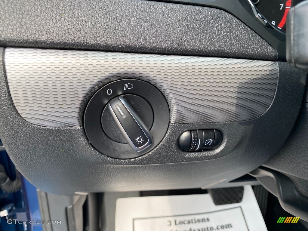 2018 Jetta S - Silk Blue Metallic / Black/Palladium Gray photo #20