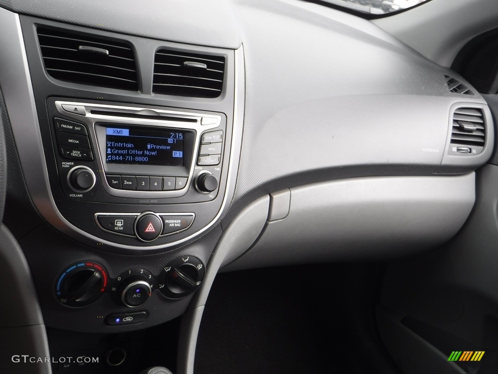 2015 Accent GLS - Pacific Blue / Gray photo #14
